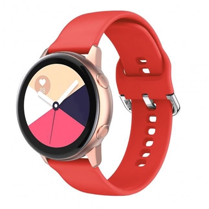 Изображение Apyrankė JUST MUST S1 Galaxy Watch 4 22mm, Red
