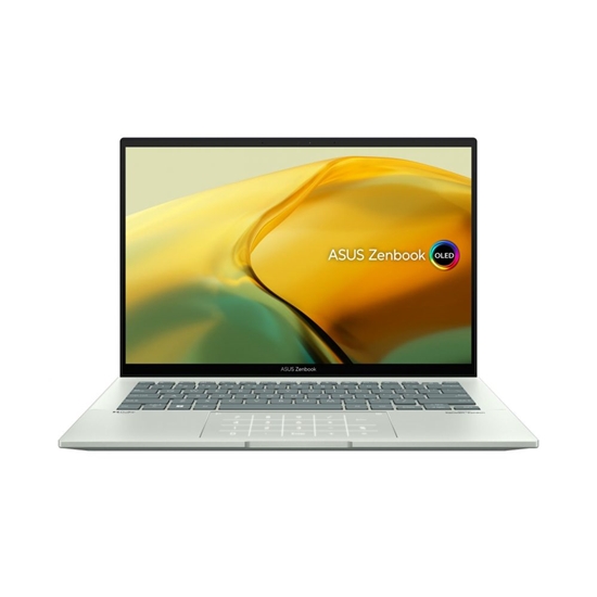 Picture of Notebook|ASUS|ZenBook Series|UX3402ZA-KM453W|CPU i5-1240P|1700 MHz|14"|2880x1800|RAM 16GB|DDR5|SSD 512GB|Intel Iris Xe Graphics|Integrated|ENG|NumberPad|Windows 11 Home|Aqua|1.39 kg|90NB0WC2-M01A90
