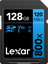 Picture of Atm.kort. LEXAR PROFESSIONAL 800x SDXC UHS-I cards, C10 V10 U3, R120/45MB 128GB