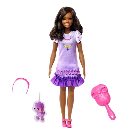 Attēls no Lalka Barbie Mattel Barbie Moja Pierwsza Barbie Lalka + piesek HLL20