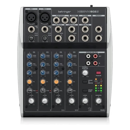 Picture of Behringer XENYX 802S - analogue audio mixer