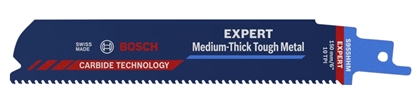 Picture of Bosch EXPERT ‘MEDIUM-THICK TOUGH METAL’ S 955 HHM Sabre saw blade High carbon steel (HCS) 1 pc(s)