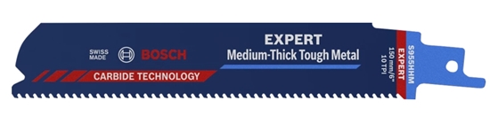 Picture of Bosch EXPERT ‘MEDIUM-THICK TOUGH METAL’ S 955 HHM Sabre saw blade High carbon steel (HCS) 1 pc(s)