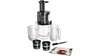Изображение Bosch MESM500W juice maker Slow juicer 150 W Black, White