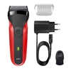 Picture of Braun Series 3 300s Foil shaver Trimmer Black, Red