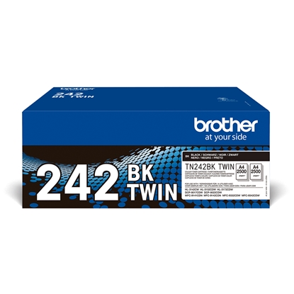 Picture of Brother TN-242BKTWIN toner cartridge 2 pc(s) Original Black