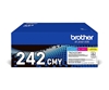 Picture of Brother TN-242CMY toner cartridge 1 pc(s) Original Cyan, Magenta, Yellow