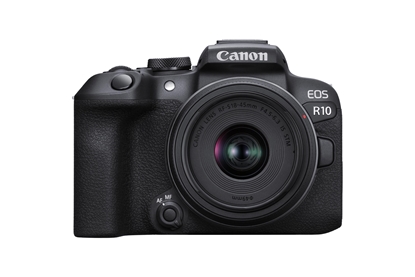 Picture of Canon EOS R10 + RF-S 18-45mm F4.5-6.3 IS STM MILC 24.2 MP CMOS 6000 x 4000 pixels Black