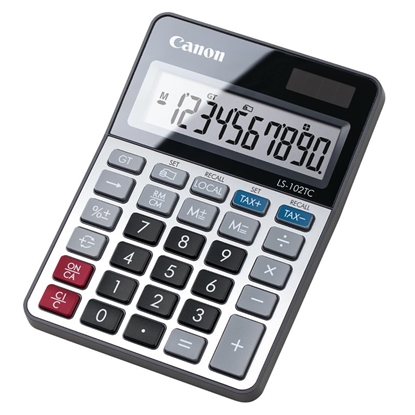 Picture of Canon LS-102 TC calculator Desktop Basic Black, Metallic