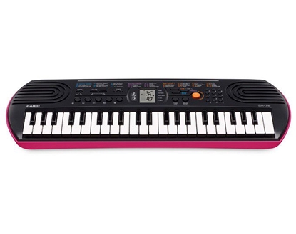 Attēls no Casio SA-78 MIDI klaviatūra 44 raktai Juoda