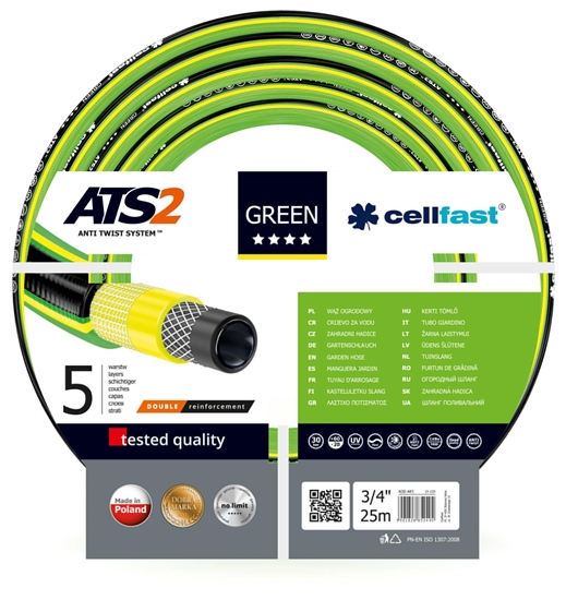 Picture of Cellfast Wąż ogrodowy Green 3/4" 25m (15-120)