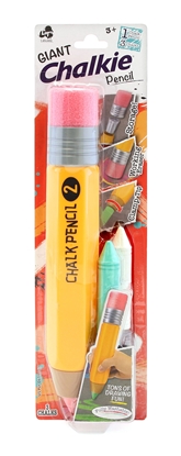 Изображение CHALKIE Gigantiškas pieštukas su kreidelėmis