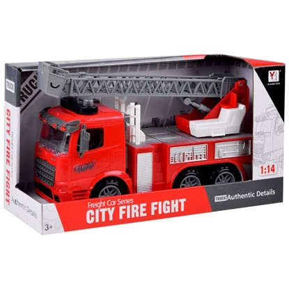 Attēls no City Fire Fight gaisrinis automobilis, raudonas