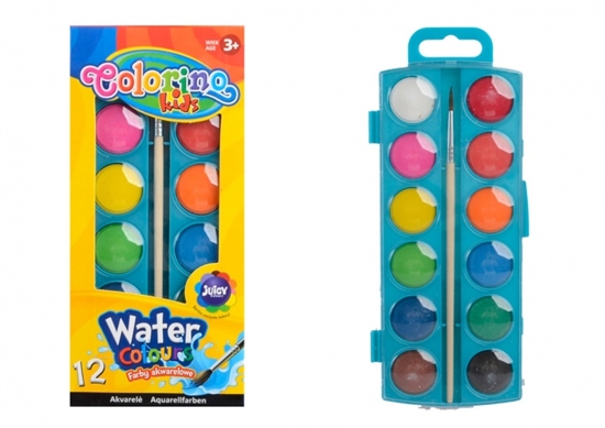 Изображение Colorino Kids Water colours small 12 colours