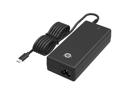 Attēls no Conceptronic OZUL03BE 100W GaN USB Desktop-Charger