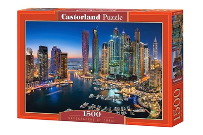 Attēls no Dėlionė Castorland Skyscrapers of Dubai, 1500 dalių