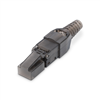 Изображение Digitus CAT 6A connector for field assembly, unshielded AWG 27/7 to 22/1, solid and stranded wire, RJ45 | Digitus | DN-93633 | Adapter
