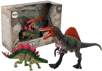 Изображение Dinozaurų figūrų rinkinys "Spinosaurus and Stegosaurus"