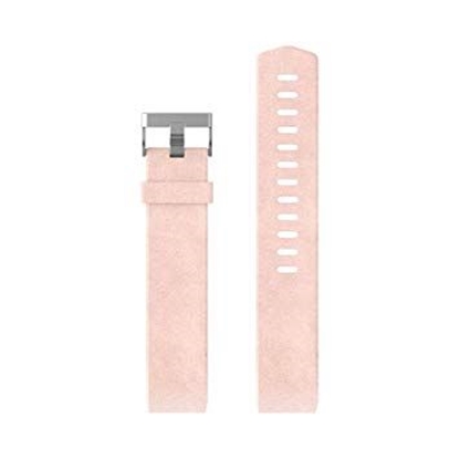 Изображение Dirželis FITBIT Charge 2 išmaniajam laikrodžiui, odinis, rožinis, L dydis