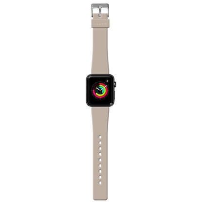 Attēls no Dirželis LAUT Active Apple išmaniajam laikrodžiui 42mm, silikoninis, pilkšvas