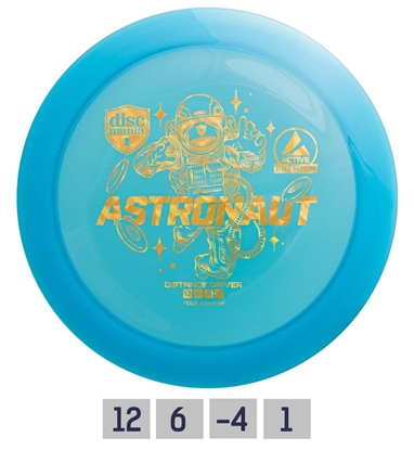 Изображение Discgolf Distance Driver PREMIUM ASTRONAUT 12/6/-4/1 Blue