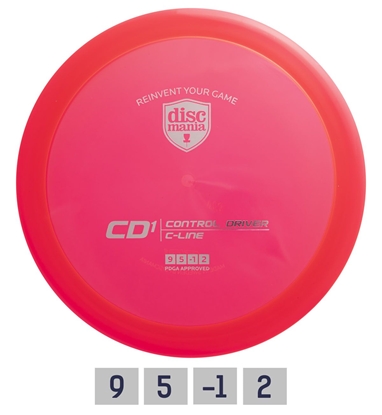 Picture of Diskgolfo diskas Distance Driver C-LINE CD1 Red