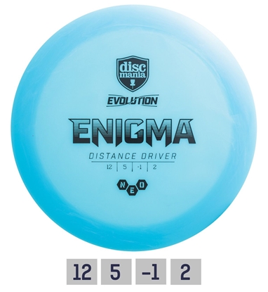 Picture of Diskgolfo diskas Distance Driver NEO ENIGMA Evolution Blue