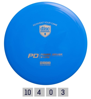 Picture of Diskgolfo diskas Distance Driver S-LINE PD blue