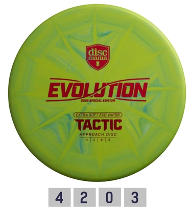 Picture of Diskgolfo diskas Midrange Driver SOFT EXO TACTIC Special Edition Green