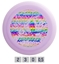 Picture of Diskgolfo diskas Putter D-LINE FLEX 3 Rainmaker Purple