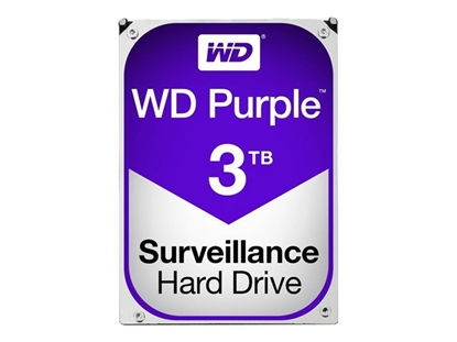 Изображение Dysk serwerowy WD Purple 3TB 3.5'' SATA III (6 Gb/s)  (WD30PURZ)
