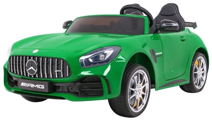 Attēls no Dvivietis elektromobilis Mercedes-Benz GT R 4x4, žalias lakuotas