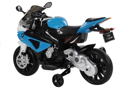 Изображение Elektrinis motociklas BMW, mėlynas