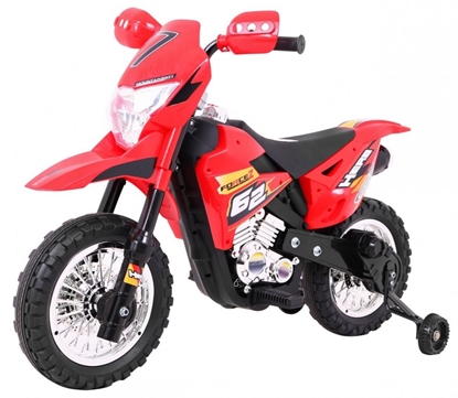 Picture of Elektrinis motociklas CROSS, raudonas