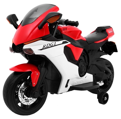 Изображение Elektrinis motociklas R1 Superbike, raudonas