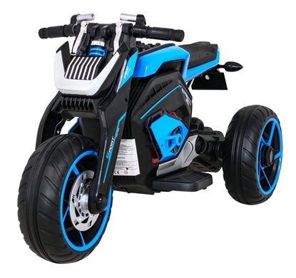 Изображение Elektrinis motociklas, mėlynas