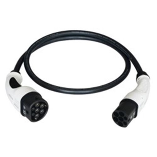 Изображение Elektromobilio įkrovimo kabelis Duosida Type 2 - Type 2, 32A, 22kW, 3-fazė, 5m