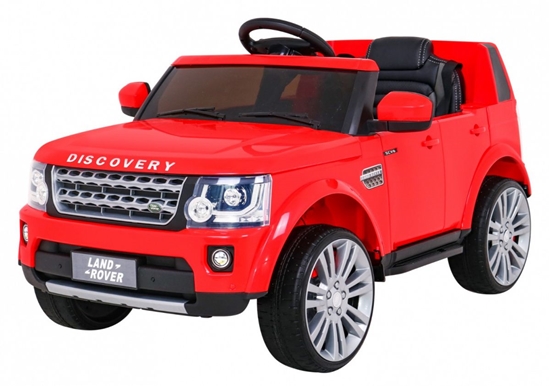 Picture of Elektromobilis Land Rover Discovery, raudonas