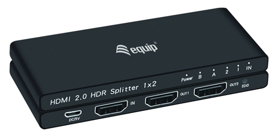 Изображение Equip 332716 video splitter HDMI 2x HDMI