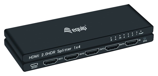 Изображение Equip 332717 video splitter HDMI 4x HDMI