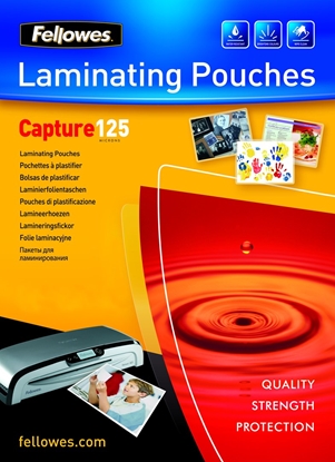 Attēls no Fellowes ImageLast A4 125 Micron Laminating Pouch - 100 pack