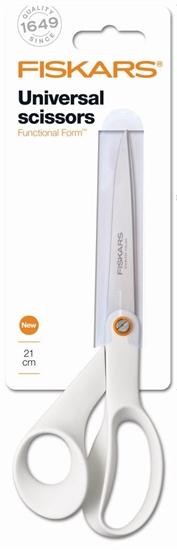 Picture of Fiskars Noyczki uniwersalne 21cm biae (1020412)