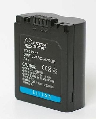 Изображение Akumulator Extra Digital Baterija CGA-S006E