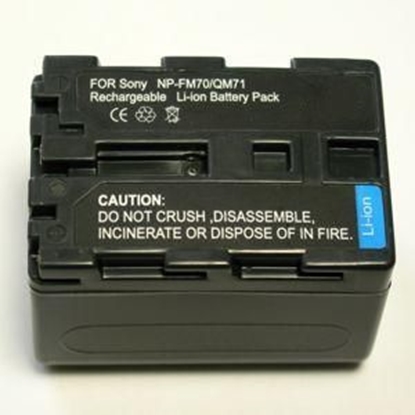 Picture of Foto akumuliatorius EXTRA DIGITAL analogiškas Sony NP-FM70/QM71, 7.4V, 3200mAh, Li