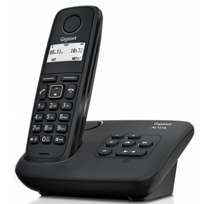 Picture of GIGASET WIRELESS PHONE AL117A BLACK (S30852-H2826-D201)