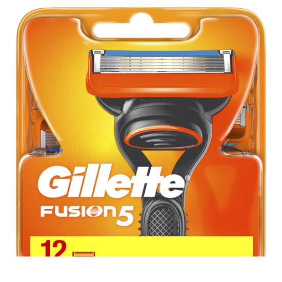 Изображение Gillette Gillette Fusion5 12 Skustuvo Vyrams Peiliukai