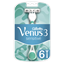 Изображение Gillette Venus 3 Sensitive Vienkartiniai Skustuvai Moterims, 6, Vnt. Pakuotė