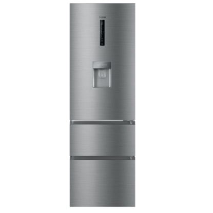 Attēls no Haier 3D 60 Serie 3 HTR3619FWMN fridge-freezer Freestanding 345 L F Silver