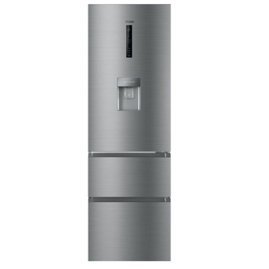Picture of Haier 3D 60 Serie 3 HTR3619FWMN fridge-freezer Freestanding 345 L F Silver