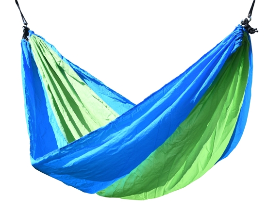 Picture of Hamakas Cattara Nylon – žalias-mėlynas 275 x 137 cm